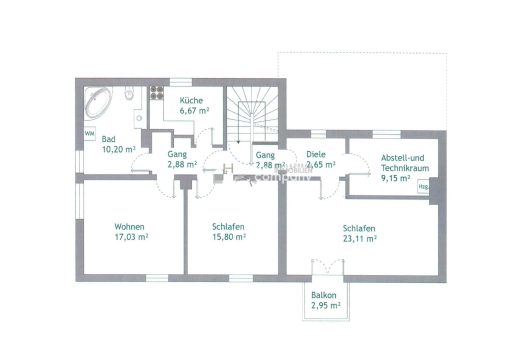 Wohnungsplan Maxglan