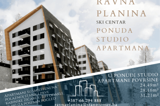 Apartment Ravna Planina, Pale , Ski Centar Ravna Planina, 25m2 1665217211 ravna planina studio apartmani prodaja izgradnja 4