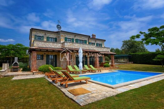 Poreč-Umgebung, Rustikale Steinvilla im istrischen Stil mit Swimmingpool 1680279573 1
