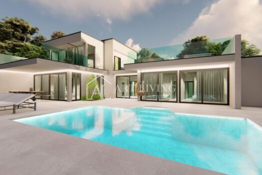 ISTRIEN, SVETVINČENAT, Umgebung - exklusive Villa mit Pool in der Rohbauphase mit einer Gartenfläche von 2700m2 1718194658 1