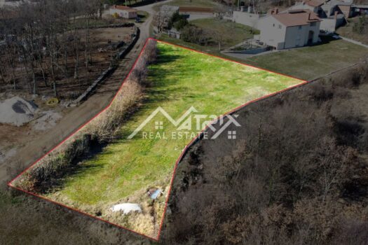 Svetvinčenat-Gebiet, Baugrundstück in bester Lage 1710162132 slikanje dron 3 sa oznakom psps