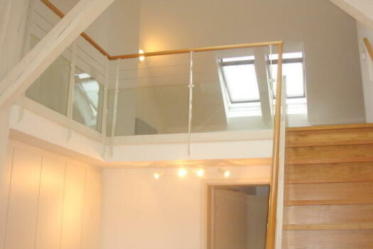 Blick auf die Galerie