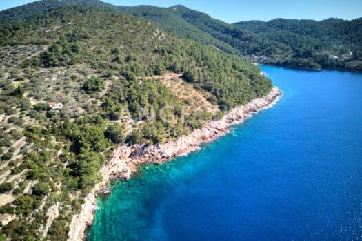 Korčula, Vela Luka – einzigartiges Anwesen an der Küste, umgeben von Grün – 7.000 m2 - VERKAUF 1742061086 aerial 2