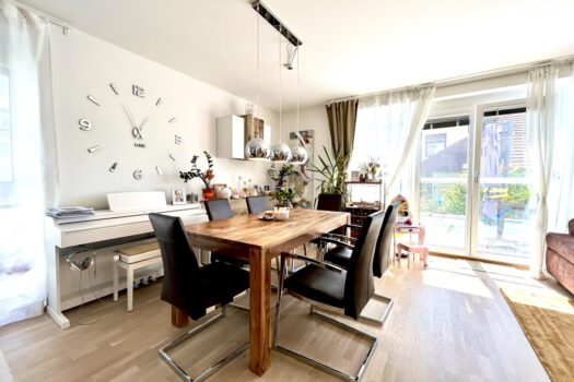 Essbereich zur Terrasse