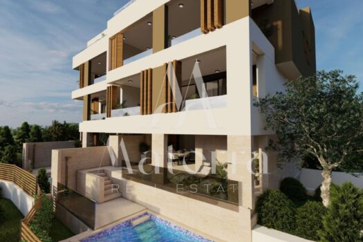 PRIMOŠTEN – LUXUS-WOHNUNG S2, ERDGESCHOSS, 3-ZIMMER, POOL, MEERBLICK 1733078650 3