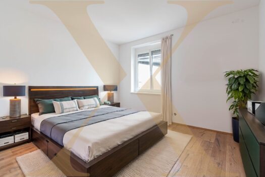 In Linzer Bahnhofsnähe! Großzügige 3,5 Zimmer-Wohnung mit Balkon zu vermieten! Visualisierung - Schlafzimmer