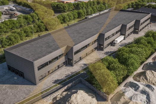 NEUBAU! - Produktions- und Lagerhalle mit vier Baukörpern in Seewalchen zu vermieten! Visualisierung I