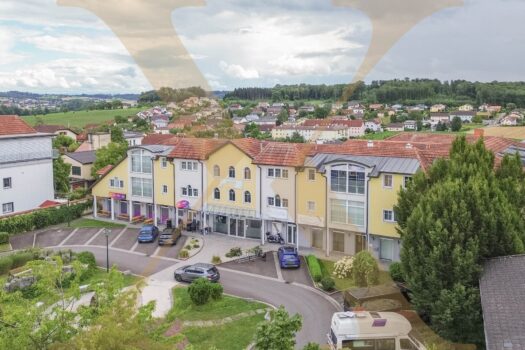Zinshaus mit Projektstudie in Katsdorf Zentrum zu verkaufen! Außenansicht I