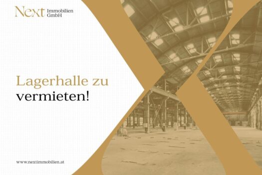 Günstige, teilbare Lagerfläche mit optional anmietbarem Büro in St. Pölten/Land zu vermieten Lagerhalle zu vermieten!