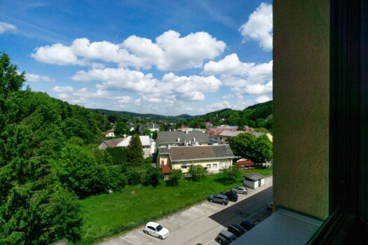 Ausblick vom Wohnzimmer