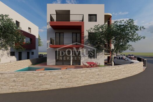 Vodice, Maisonette-Wohnung 102,70 m2, 3 Schlafzimmer, mit einem Hof von 115m2 1608637532 k a istok 1