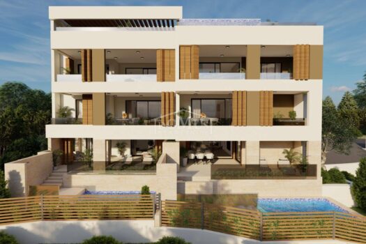 Primošten, luxuriös eingerichtete Wohnung 140,12 m² mit Garage, Parkplatz und Panoramablick auf das Meer. 1721983106 1719927821825 1