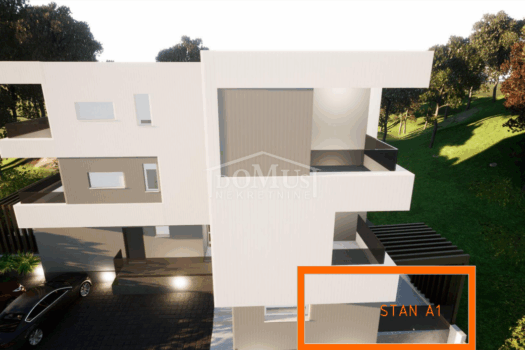 Žaborić, Einzimmerwohnung 50,98m2 mit Meerblick 1731058949 oznaceno