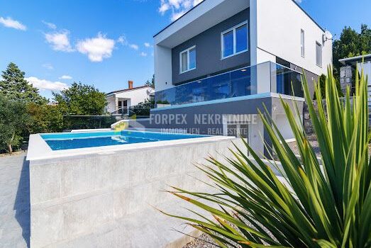 NOVI VINODOLSKI – MODERNE VILLA MIT POOL UND OFFENEM MEERBLICK 1743427284 povile 42