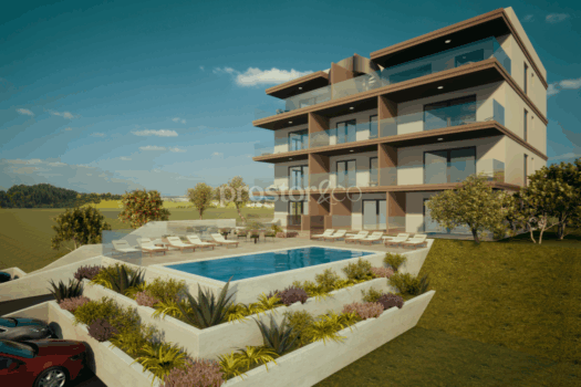 Primošten Dreizimmerwohnung mit Pool und Terrasse 1751294349 slika zgrade 2