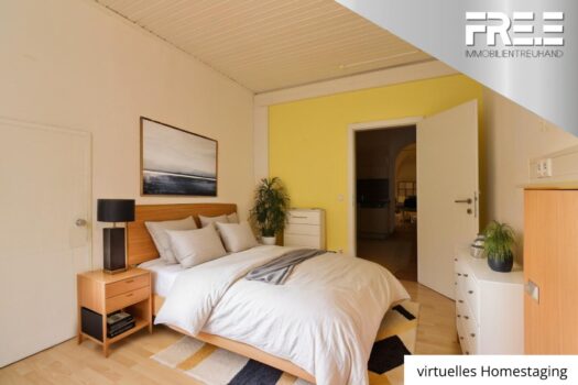 Titel: Homestaging Schlafzimmer