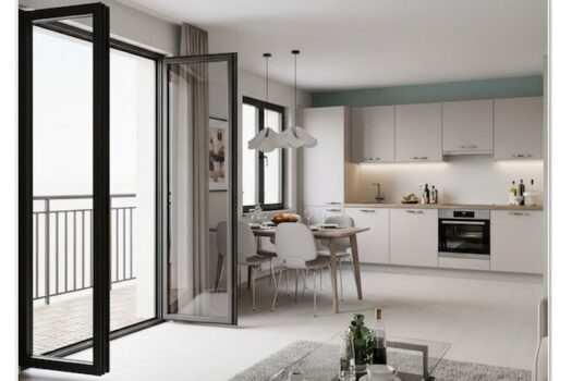 Erstbezug, provisionsfrei: Kompakte Wohnung mit Balkon mit 1 SZ: Top 5 herrliches Wohngefühl! (BT II) Symbolfoto-Wohnraum-Beispiel