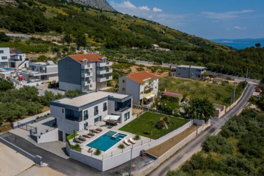 Neues Meerblick-Ferienhaus Podstrana