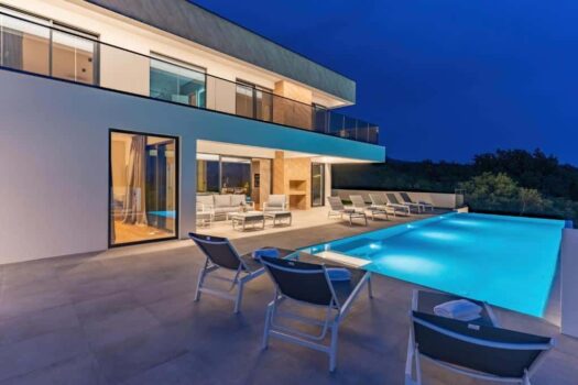 Moderne Villa mit Meerblick Crikvenica