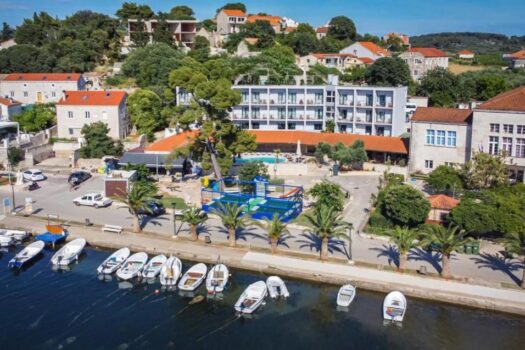 Hotel am Meer auf der Insel Korcula