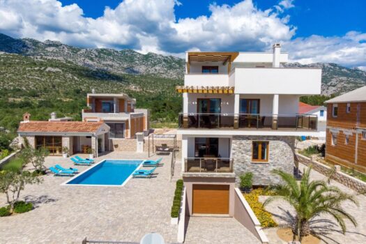 Wunderschöne Villa mit Meerblick in der Region Zadar