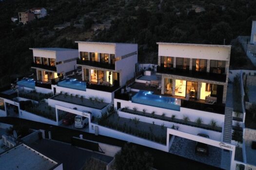 Neue Villa mit Meerblick, Rogoznica