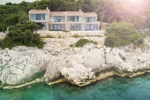Villa am Meer auf der Insel Kolocep - Umgebung von Dubrovnik