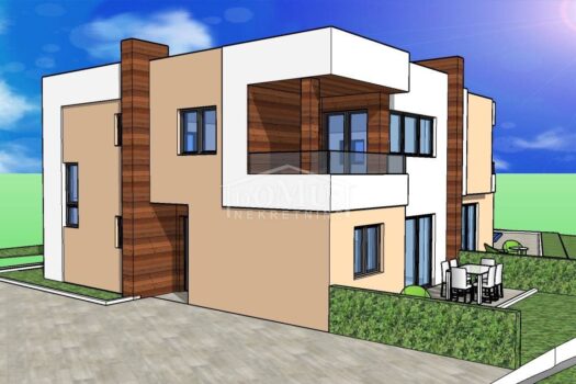 Vodice, Neubau Wohnung (2 Schlafzimmer) 79,01 m2; Hof 10,10m2 1726219280 8
