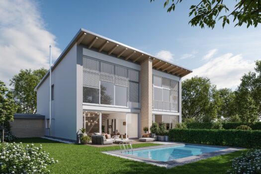EIN JUWEL DER MODERNE - Moderne Doppelhaushälfte in Fels am Wagram - Erstbezug mit Garten, Terrasse & Stellplätzen - Seezugang 31VDvMOW0nH0AVC7cz2zxT