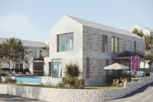 Projekt Villa auf der Insel Brač
