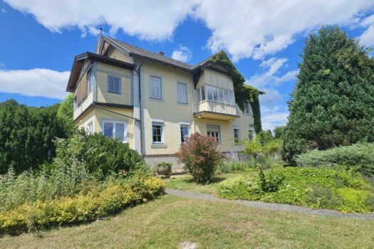 **Villa mit Türmchen in bester Lage ** 2 Wohneinheiten ** parkähnlicher Garten **2 Parzellen ** Aussenansicht