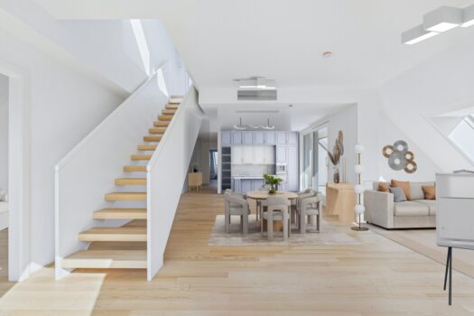 Wohnküche, Digitales Staging