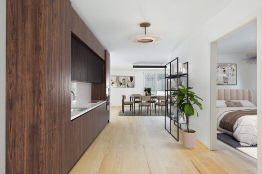 Wohnküche, Digital Staging