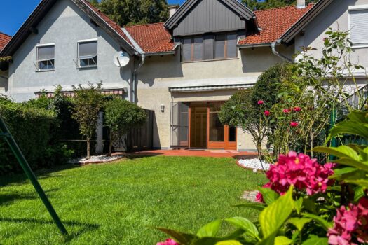 Garten Richtung Haus