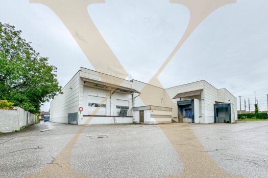 Lagerhalle samt Büros in verkehrstechnisch optimaler Lage in Wels zu verkaufen! Gleisanschluss vorhanden! Außenansicht I