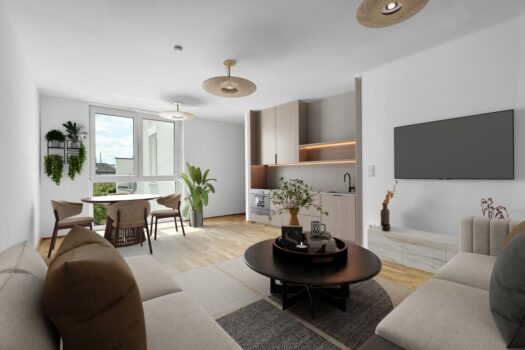 Wohnküche - Digital Staging