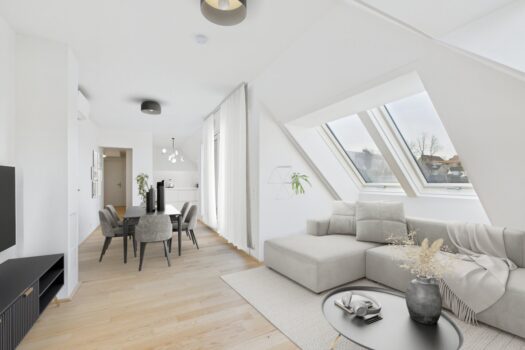 Wohnküche, Digitales Staging