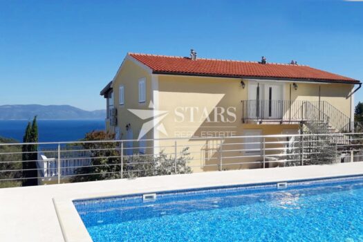 Labin – Apartmenthaus mit Pool und Meerblick 1757941310 haus pool meerblick istrien 1