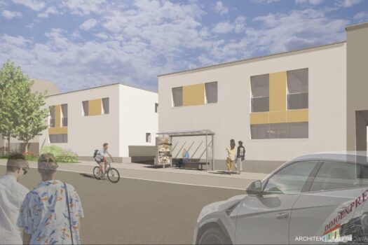 1 - RHA Wiener Straße - Straßenansicht