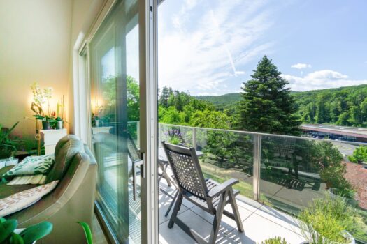 Wohnküche mit Terrasse