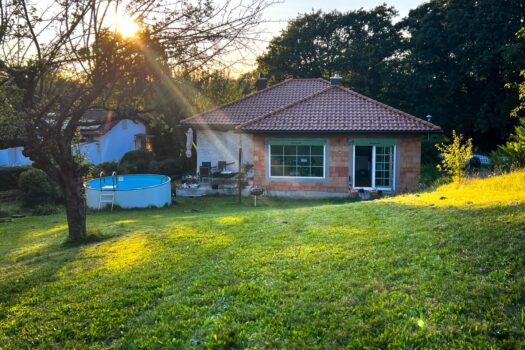 Gartenansicht vom Haus