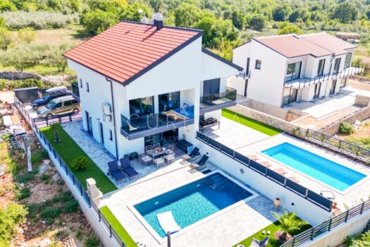 Luxusvilla mit Meerblick – Malinska | Curicta 1759235803 dji 0087