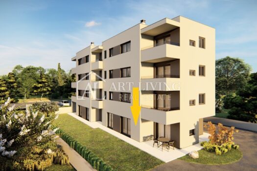 Umgebung Poreč – Zweizimmerwohnung im Erdgeschoss mit großem Garten – NEUBAU! 1761120462 b