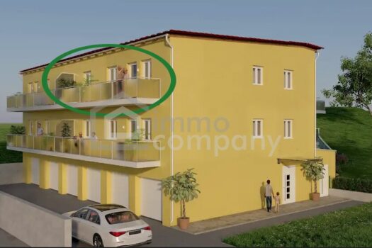 Alle ab 50+ aufgepasst! Barrierefreie 3-Zimmer-Wohnung in Eisenstadt: Erstbezug 2026 mit Balkon und Garage! (Top 4 - 2.OG - 71 m² ) Lage Top 4_ Ausrichtung Süd-West