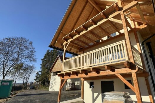 Außenansicht - Balkon wurde mit KI generiert