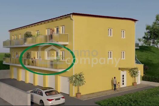 Alle ab 50+ aufgepasst! Barrierefreie 3-Zimmer-Wohnung in Eisenstadt: Erstbezug 2026 mit Balkon und Garage! (Top 1 - 1.OG - 71 m² ) Lage Top 1_ Ausrichtung Süd-West
