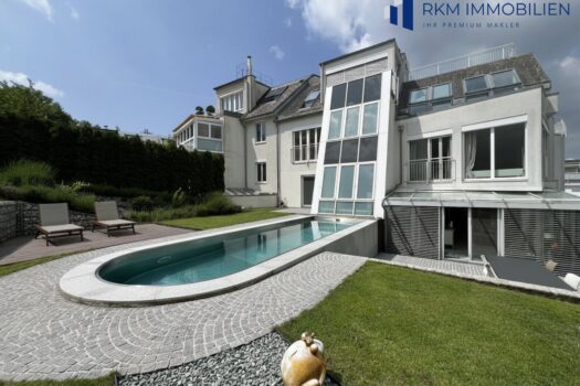 Elegantes Traumhaus in 1130 Wien: 520 m² Luxus mit Garten und Terrassen! Das Haus
