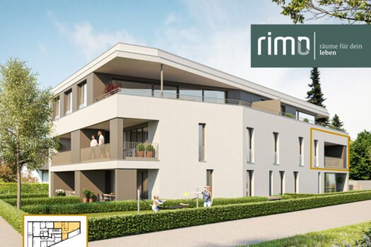 3-Zimmerwohnung mit Terrasse - Top 06 Außenansicht