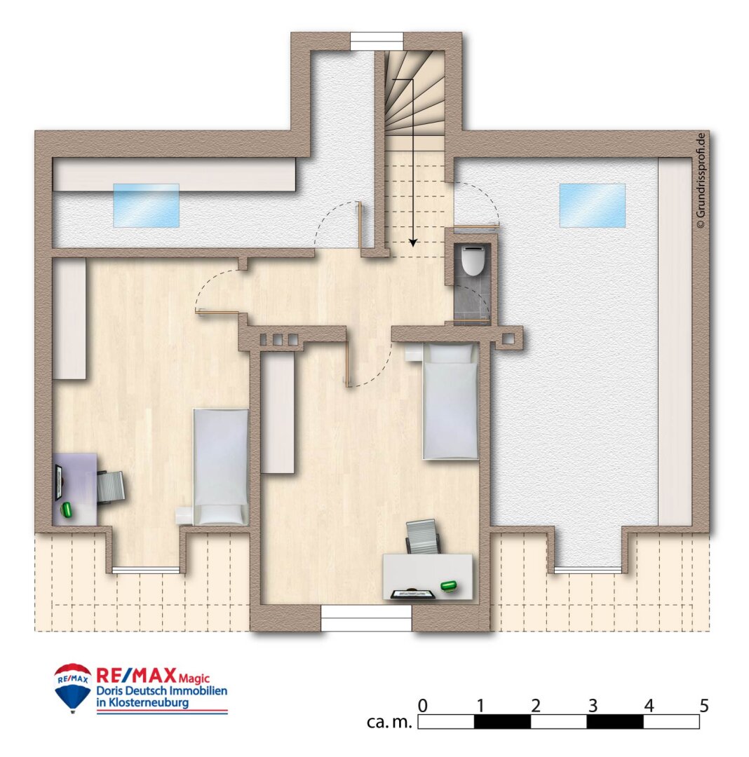 Grundriss Dachgeschoss