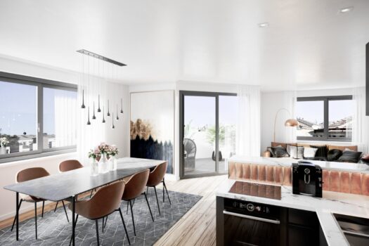 Exklusives Dachgeschoss-Domizil mit Loggia in urbaner Toplage 3EcwdvePYKkVWi3mfVpWqF